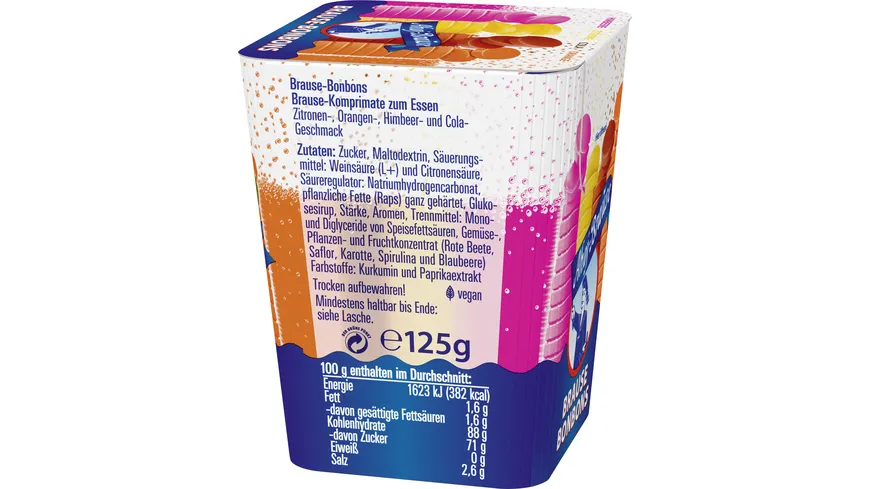FRIGEO Brausebonbon 125 g
