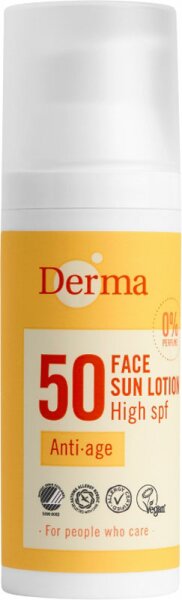 Derma Sun Sun Face Sun Lotion SPF50 Anti-Age Sonnenlotion