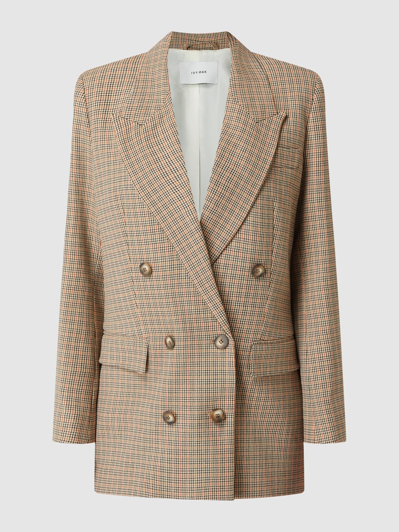 Blazer mit Kaschmir-Anteil Modell 'Juliette' in camel