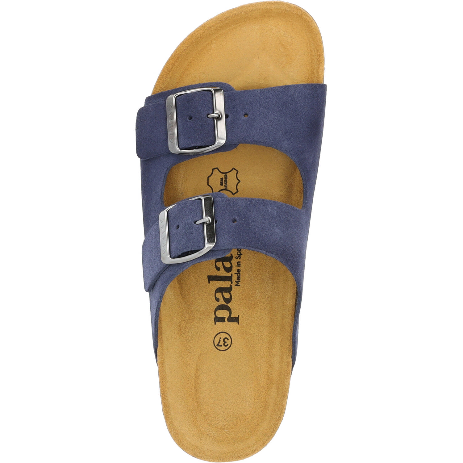 Palado Korfu Premium Leather, Pantoletten, Damen, Dunkelblau