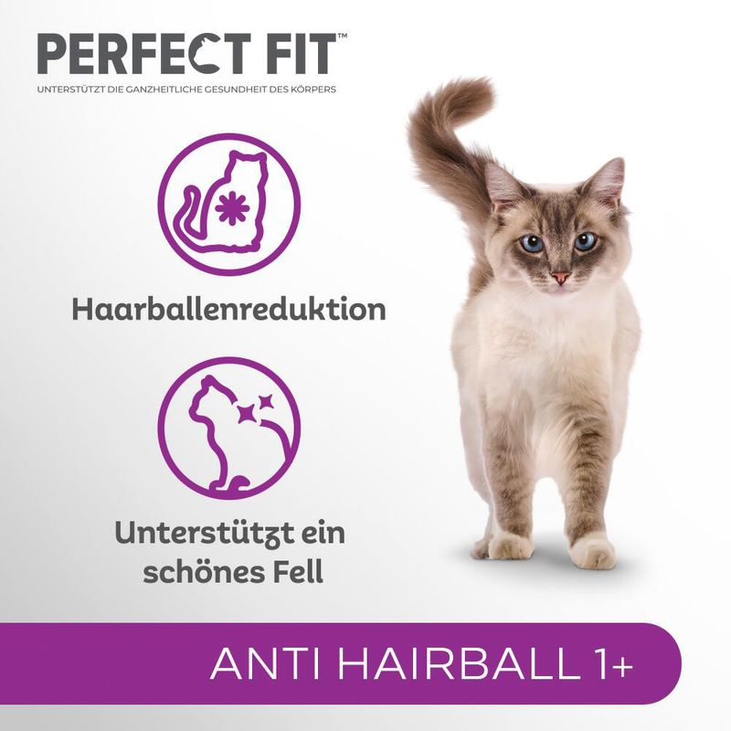 Perfect Fit Anti Hairball 1+ reich an Huhn