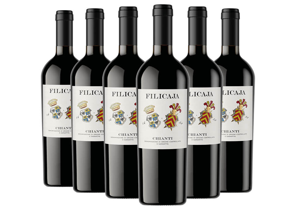 Chianti DOCG 2022 Villa da Filicaja 6 bouteilles de 0,75 ℓ