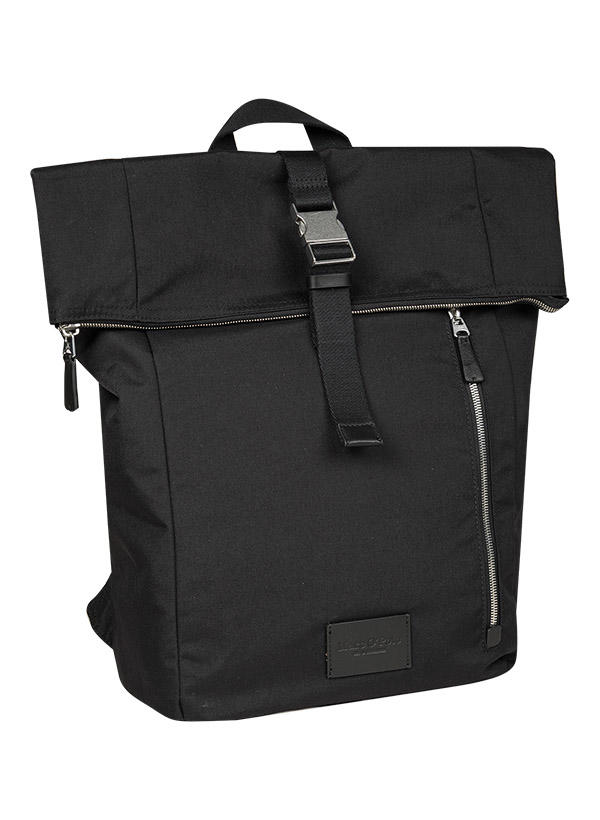 Marc O'Polo, Rucksack, Nylon wasserabweisend, schwarz
