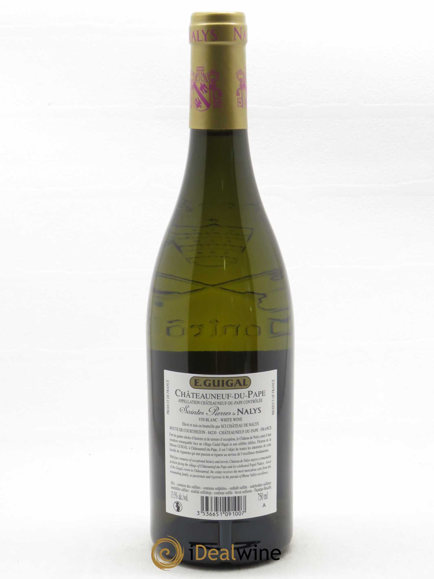 Châteauneuf-du-Pape Saintes Pierres de Nalys Château de Nalys  2019 - Lot de 1 Bouteille