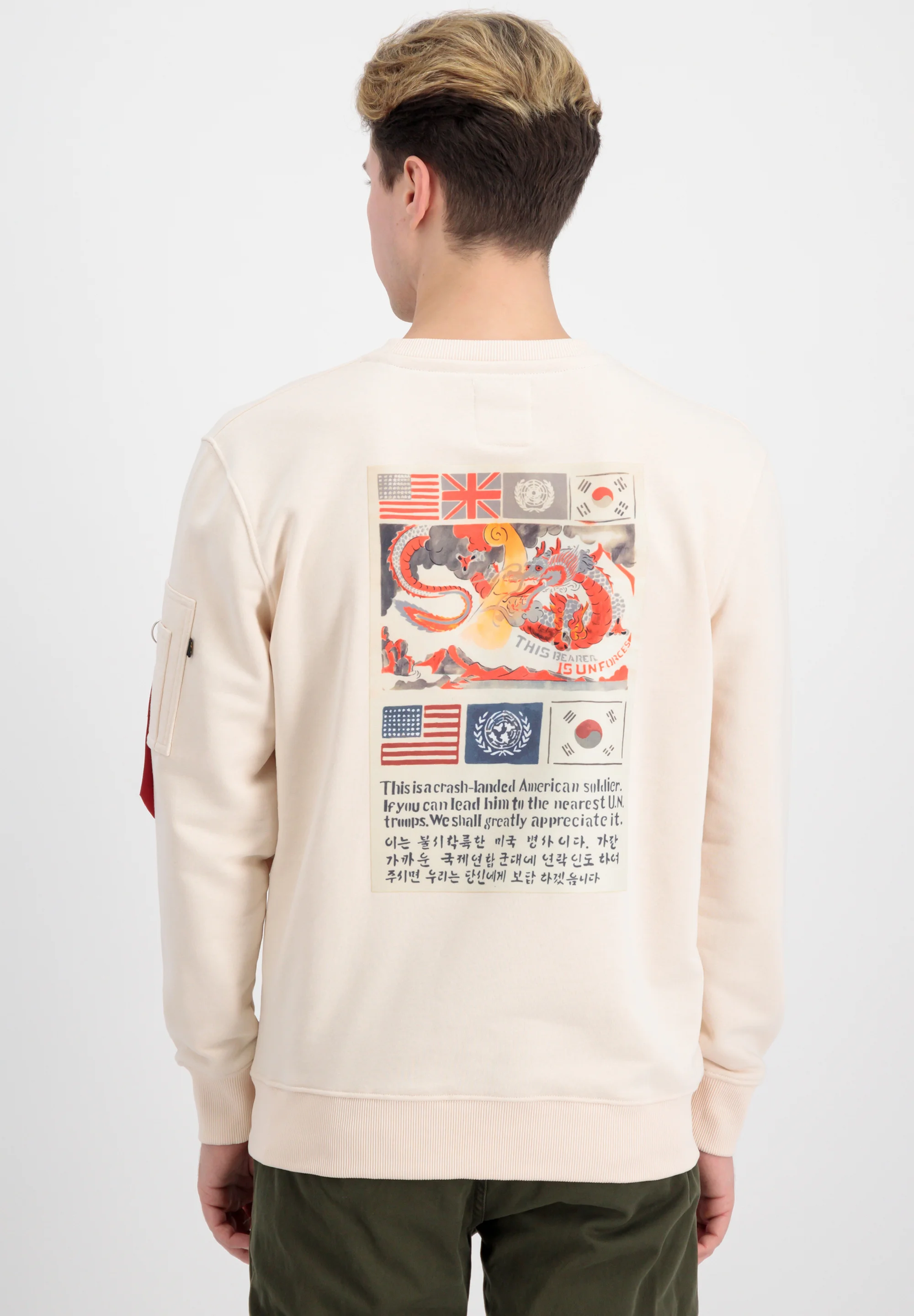 Sudadera Alpha Industries BLOOD CHIT