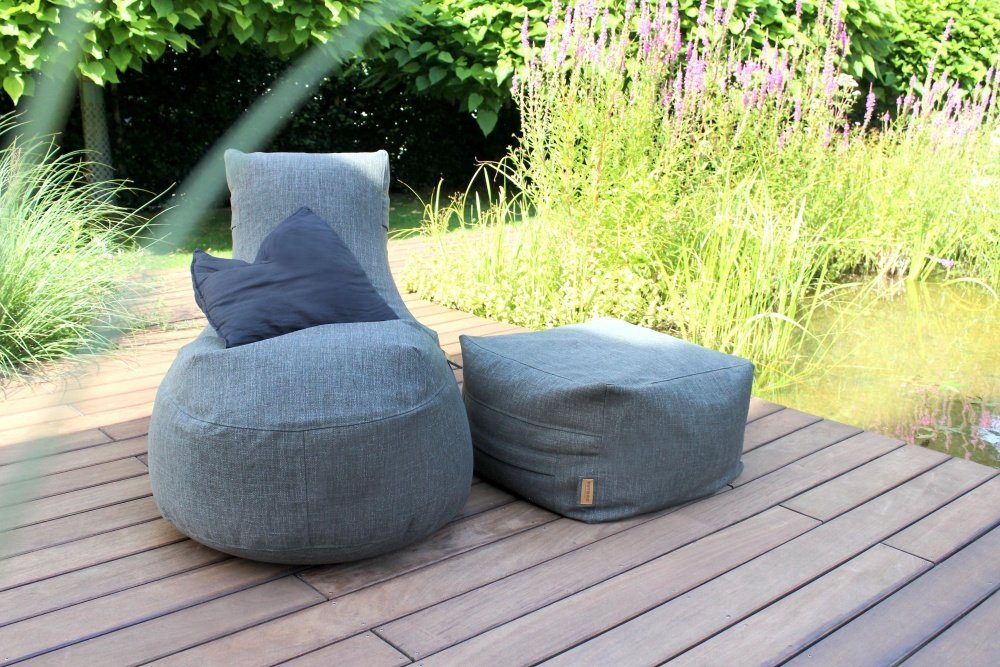 OUTBAG Sitzsack Slope Olefin terra (exclusive, Outdoor-Sitzsack), made in Germany, UV-beständig, regenfest