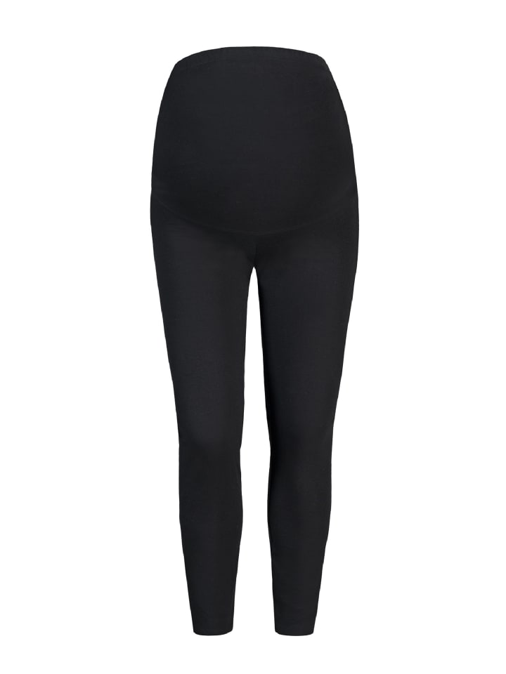 Teyli Schwangerschaftsleggings aus Baumwolle Ginna in schwarz günstig kaufen