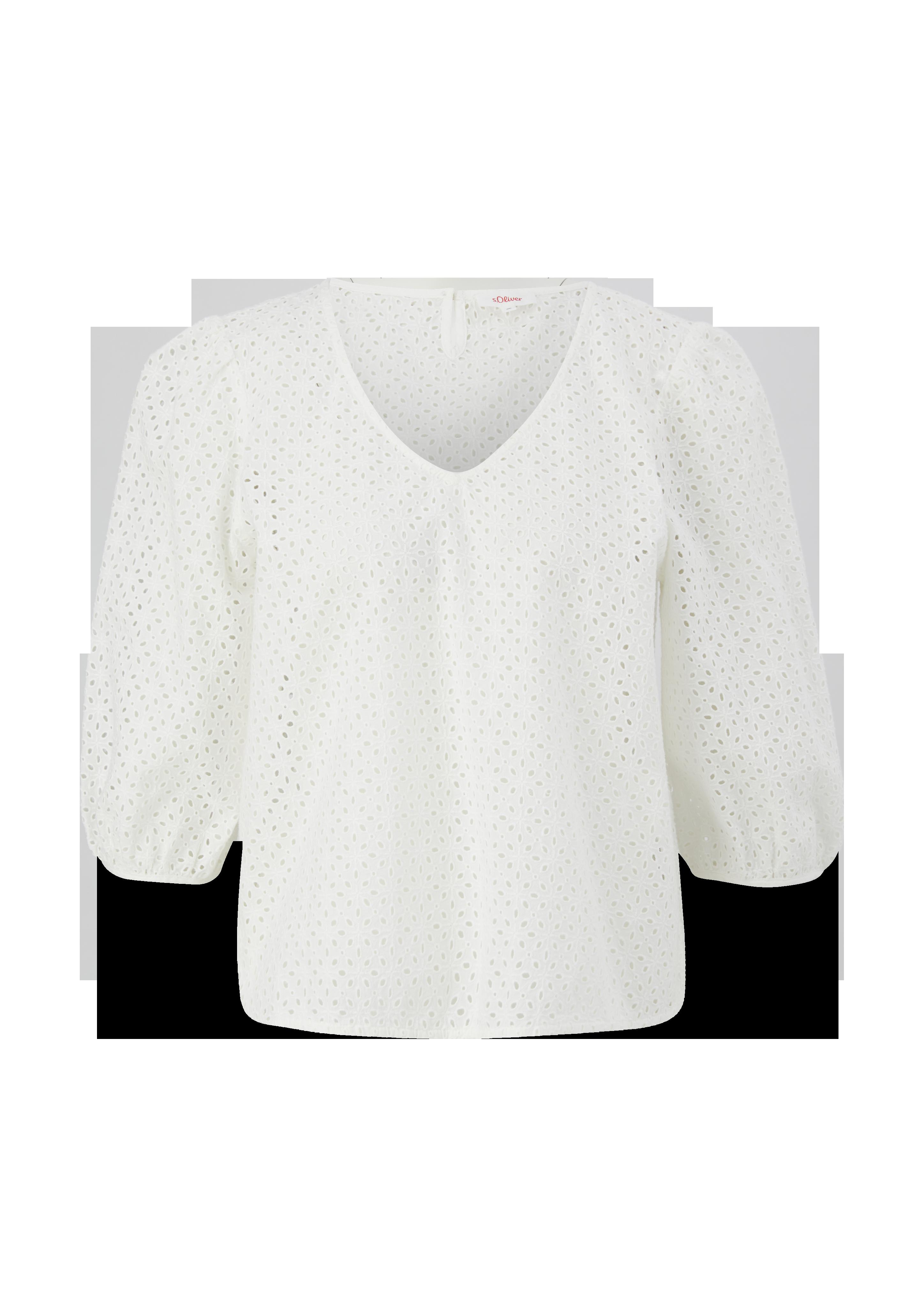 Bluse aus Broderie Anglaise  2128356-02L4