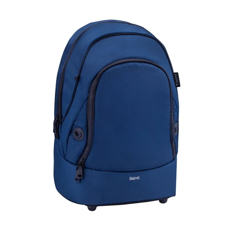Belmil Premium Backpack & Fanny Pack Navy Blue Ruck﻿sack 2-tlg