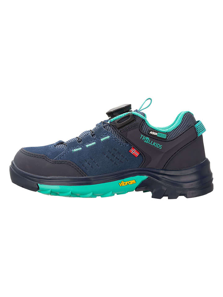 Trollkids Leder-Wanderschuhe 