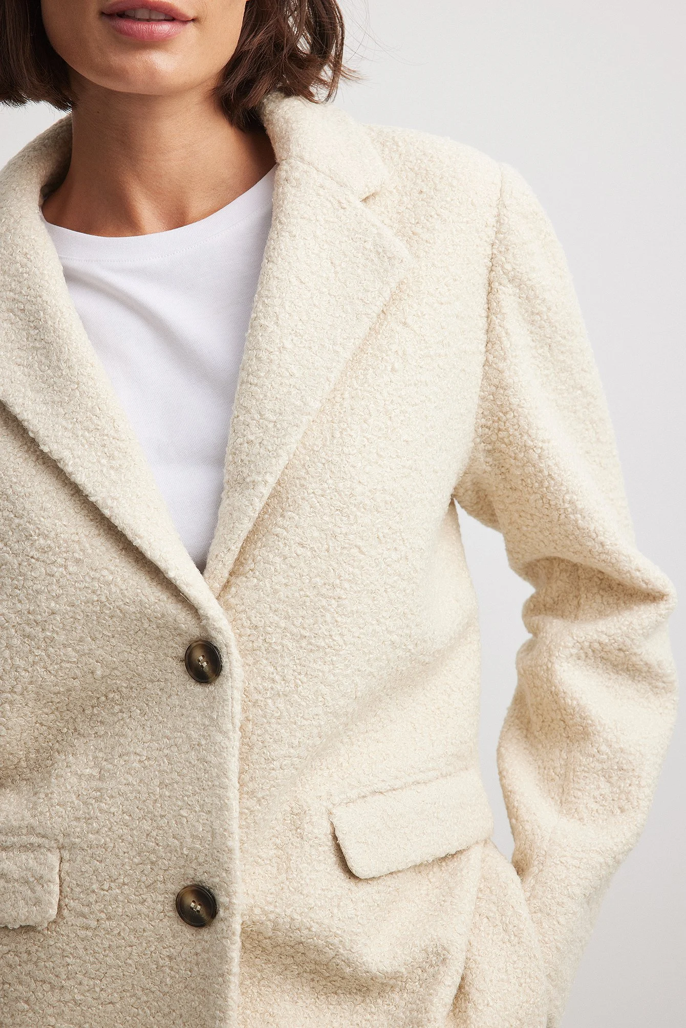 Flauschiger Blazer