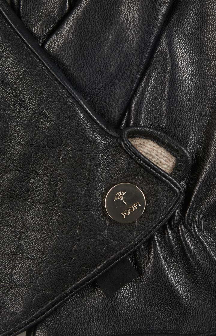 Lederhandschuhe in Schwarz