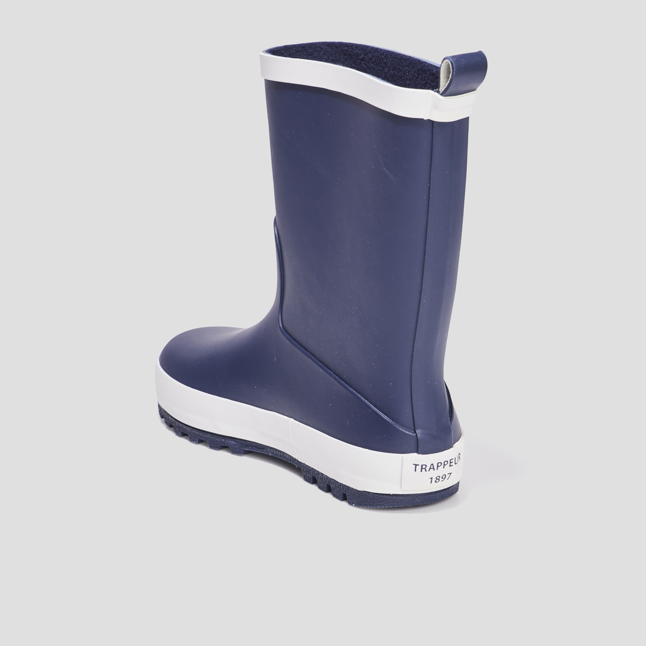 Bottes de pluie Trappeur bleu marine garçon | La Halle