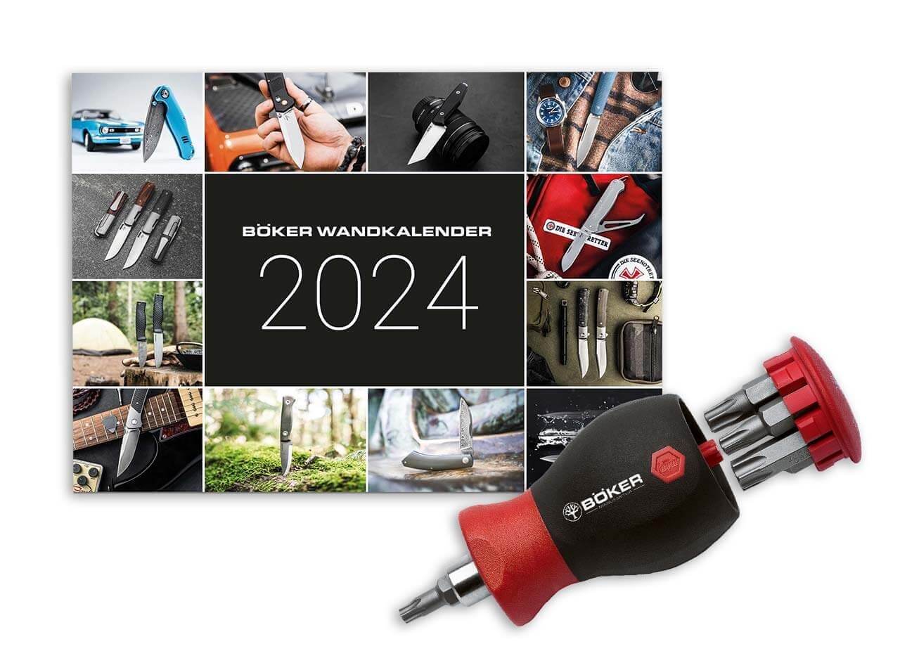 Wandkalender + Toolkit Torx