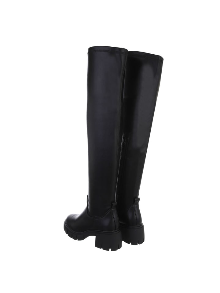 Ital-Design Stiefel in Schwarz günstig kaufen