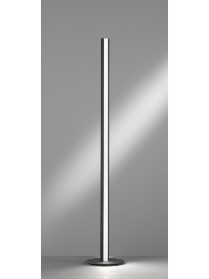 FISCHER & HONSEL LED-Stehleuchte Beat TW in Sandschwarz / weiß - (H)140 x (D)24 cm günstig kaufen onesize