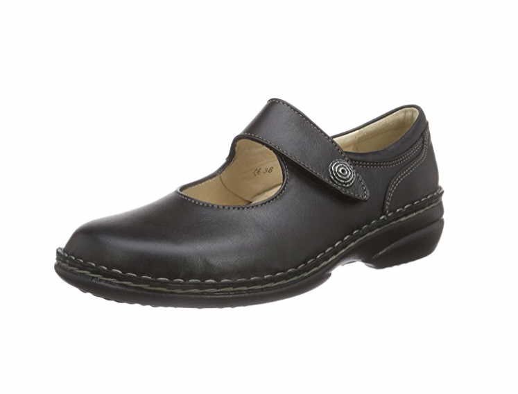FINN COMFORT Komfort Slipper schwarz