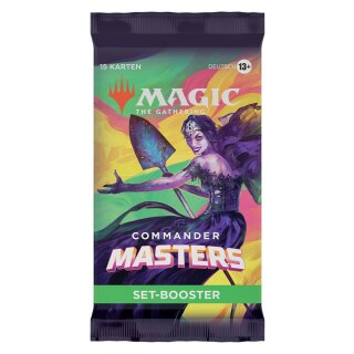 Magic the Gathering: Commander Masters - Set Booster Display (24) (DE)