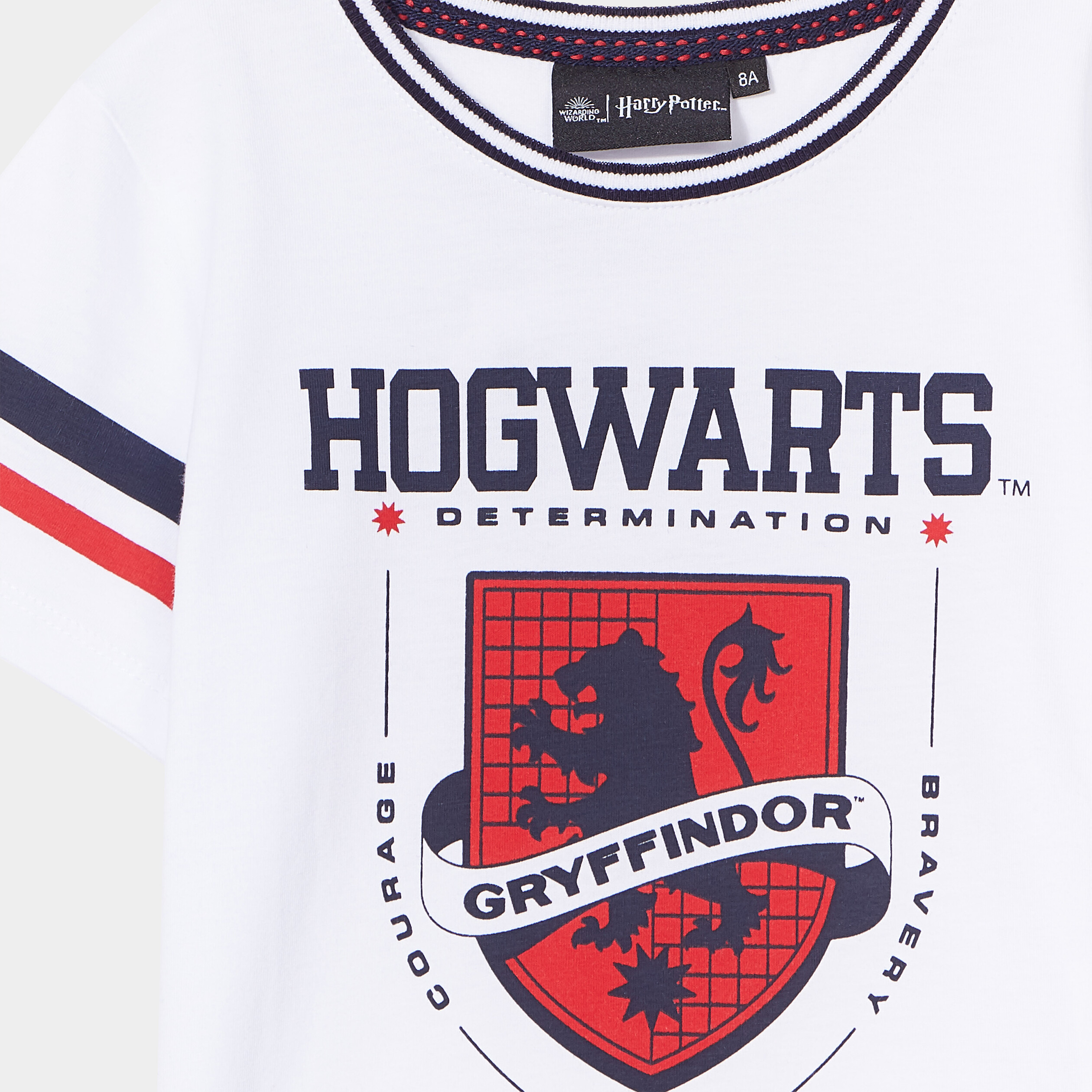 T-shirt manches courtes Harry Potter blanc fille | La Halle