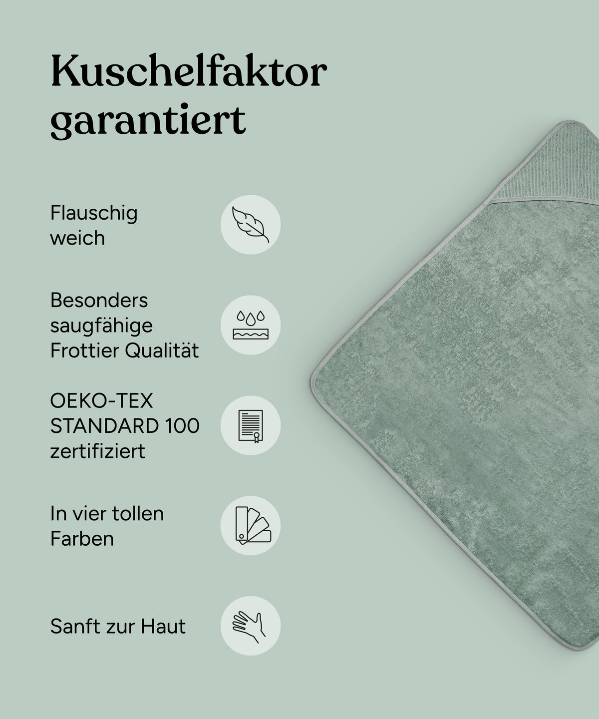 Kapuzenhandtuch