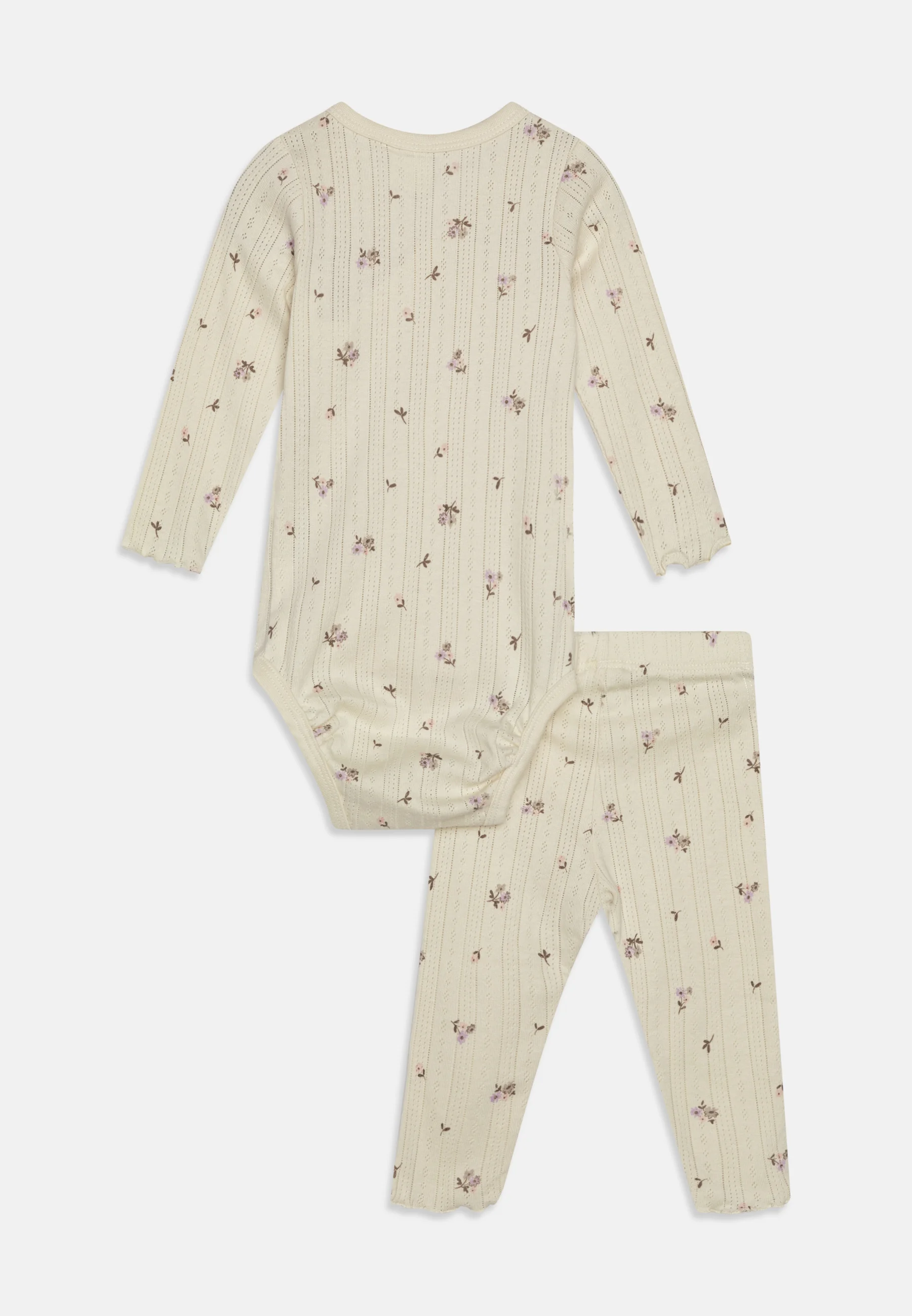 Conjunto unisex de pointelle y cuerpo envolvente de Lindex - Leggings