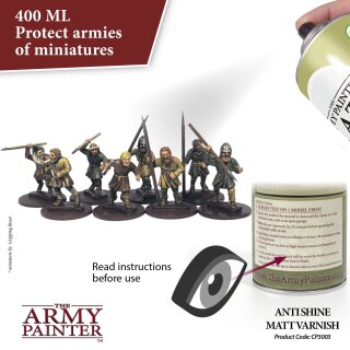 Army Painter - Mattlack - Anti Shine Matt Varnish Spray (400 ml)