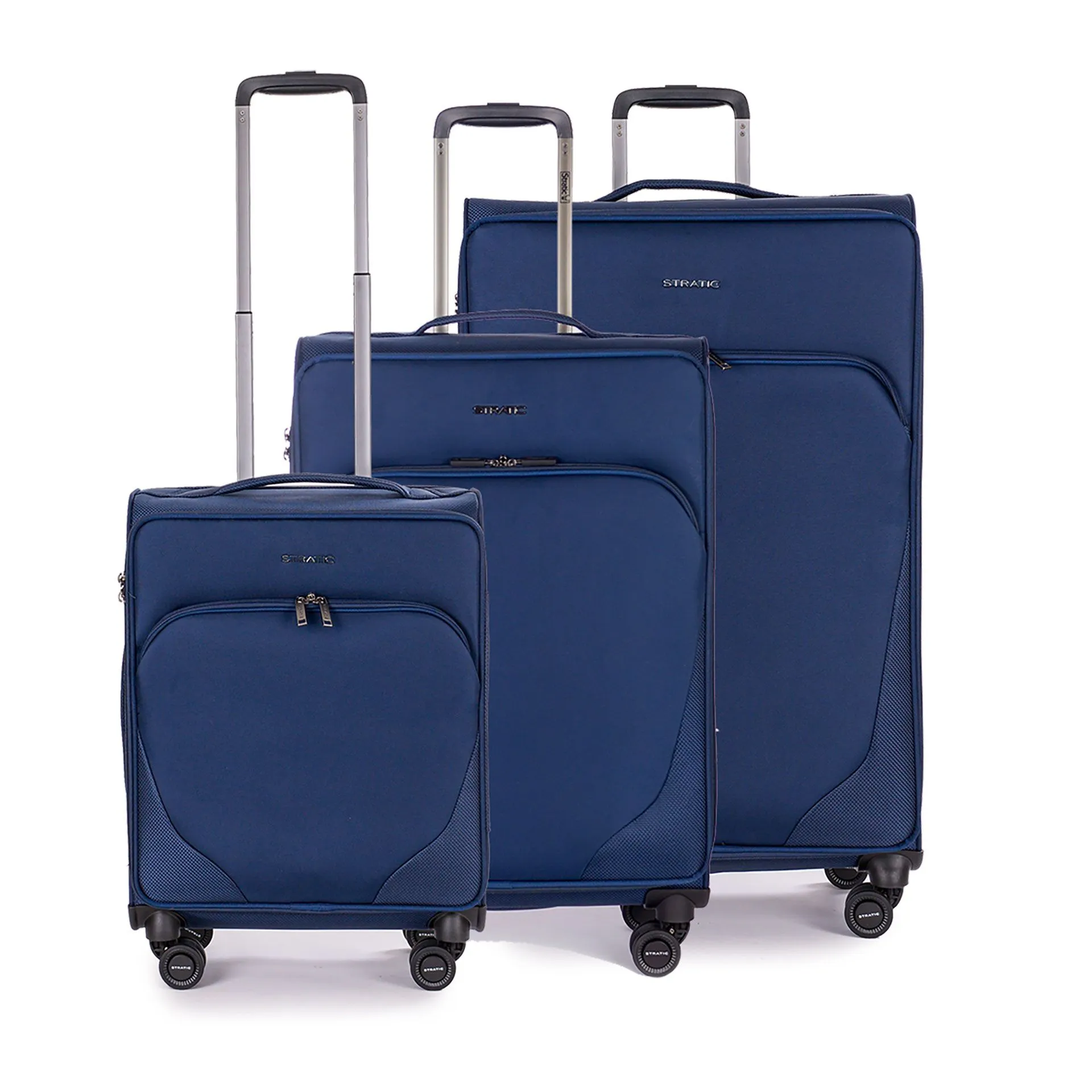 Stratic Mix - Koffer-Set 3-teilig (S, M, L) - Navy