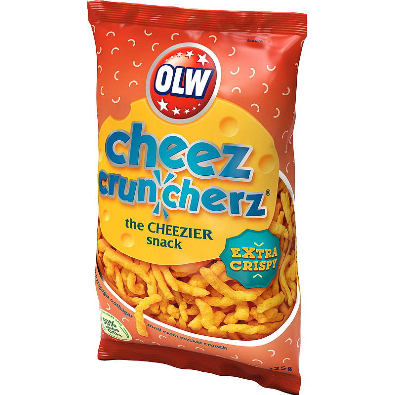 OLW Cheez cruncherz 225 g