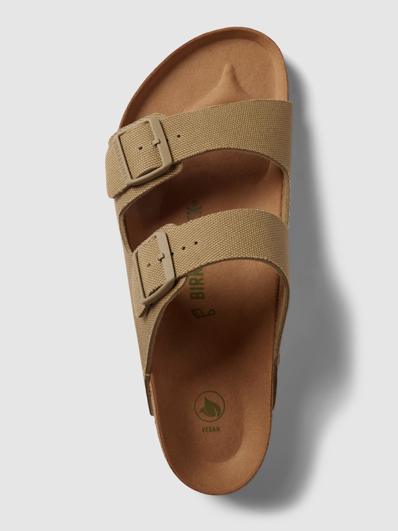 Slides mit Dornschließe Modell 'Arizona Rivet' in beige