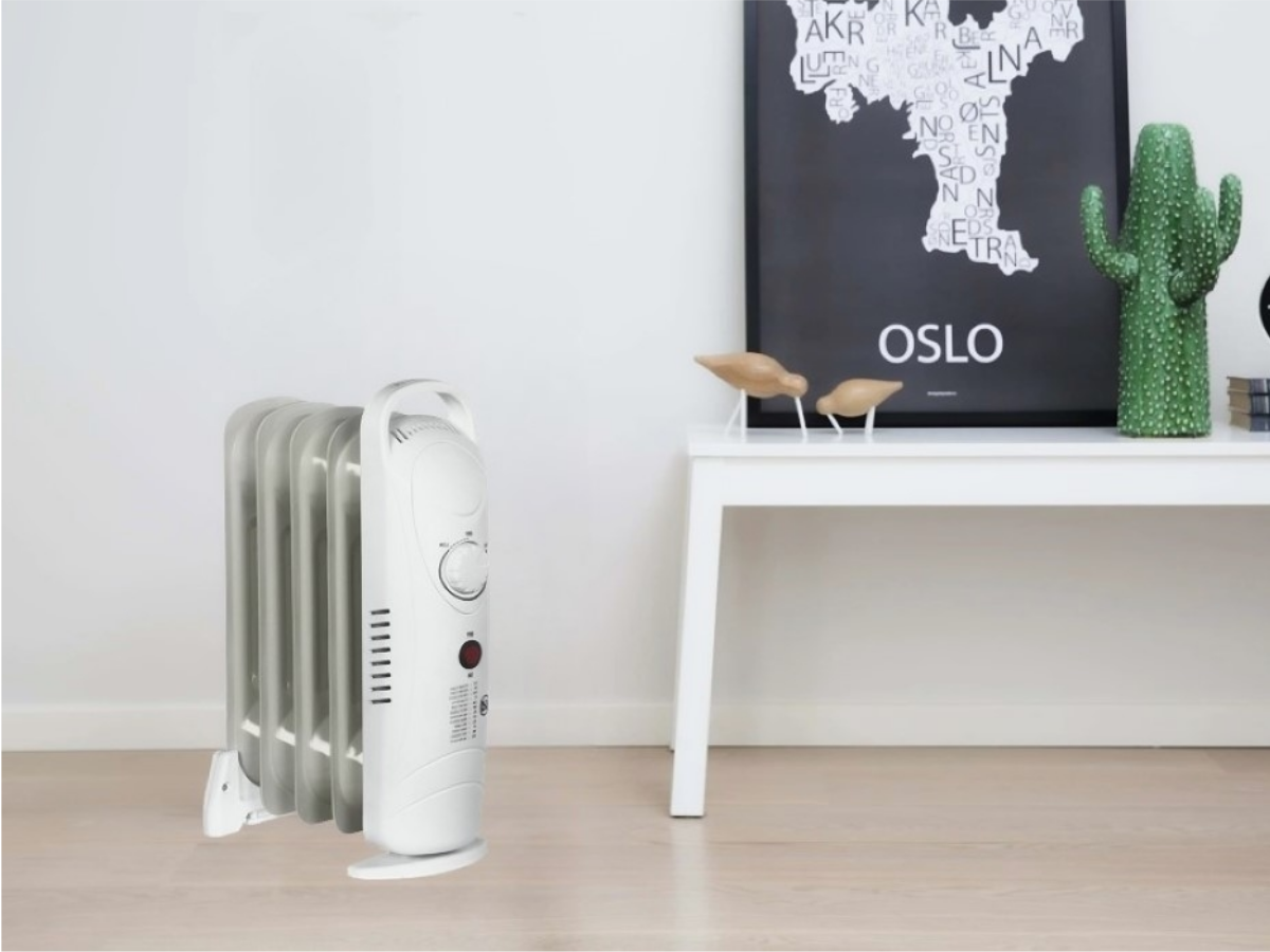 DAY 500 Watt Ölradiator mit stufenloser Thermostat