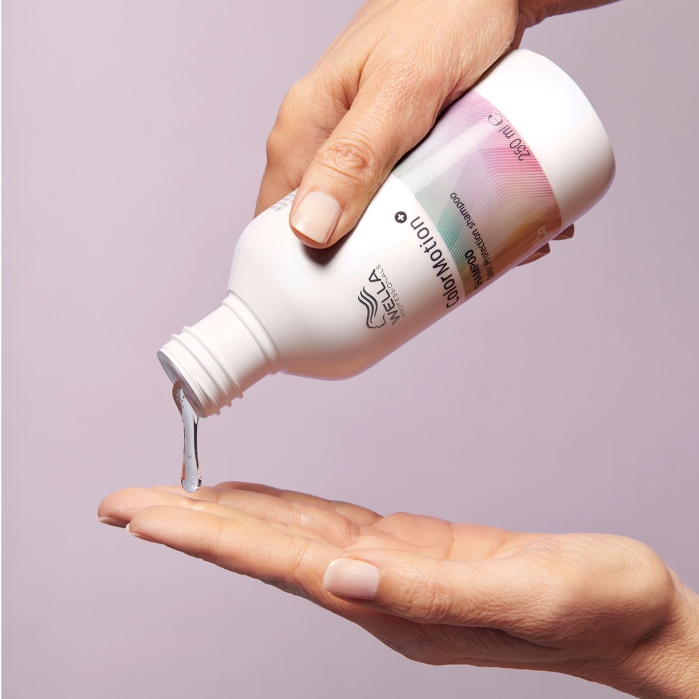 Wella Color Motion Shampoing protecteur de couleur pour cheveux colorés et abîmés Shampoing