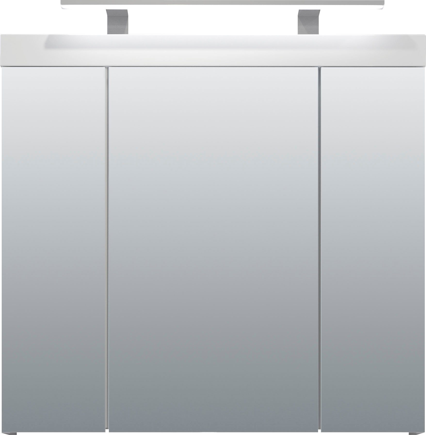 welltime Badezimmer-Set Dormoletto, (4-St), Badmöbel, 4-tlg.