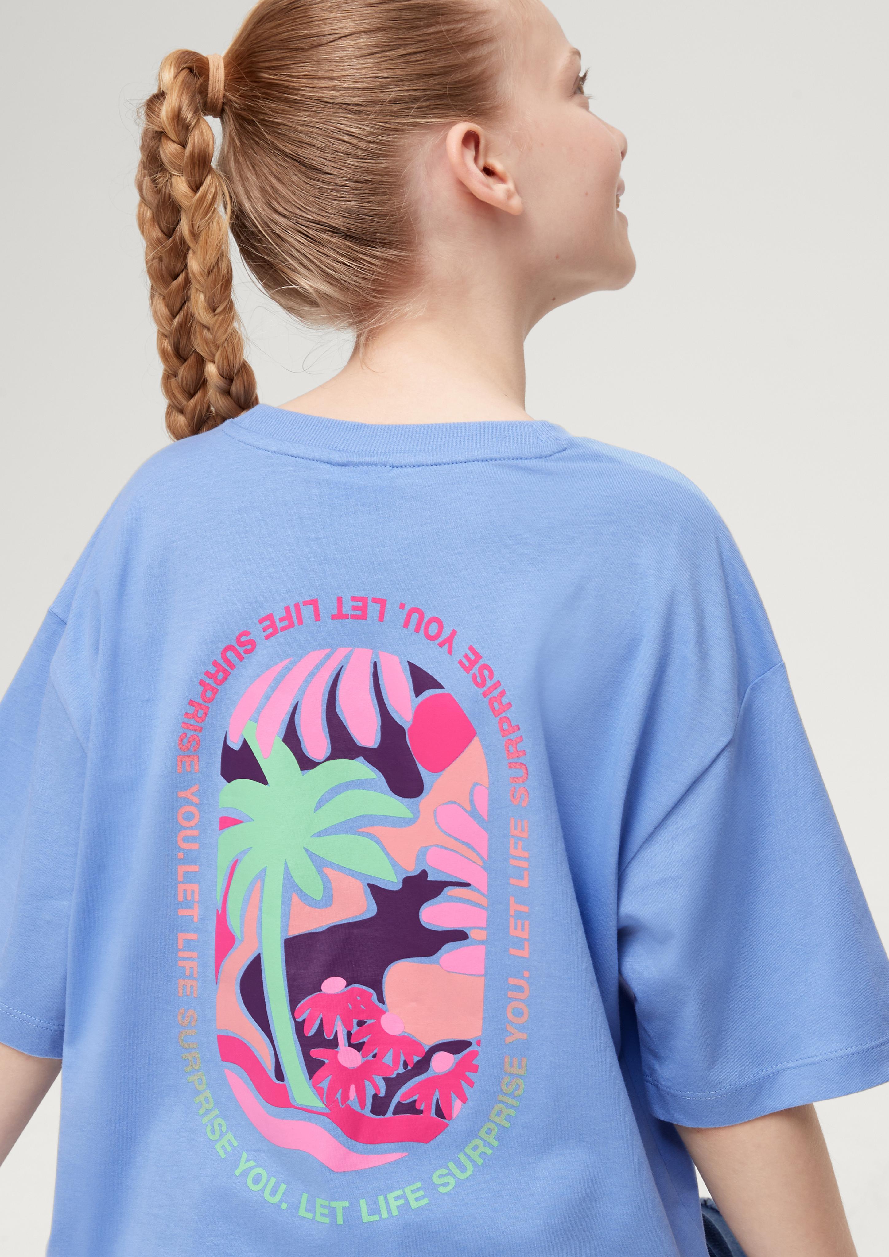 T-Shirt mit Rückenprint  2130468-5334