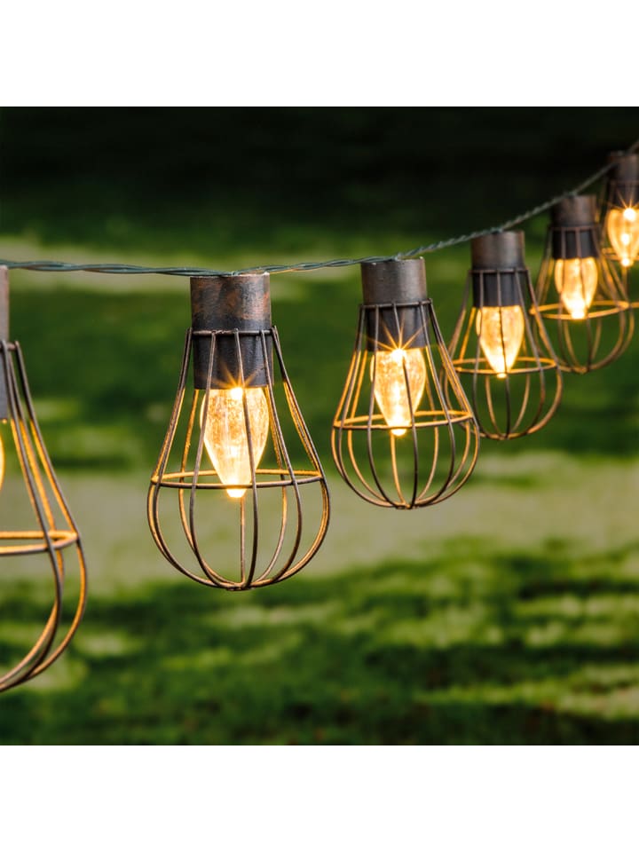 Garden Hero LED-Solar-Lichterkette in Antikbraun - (L)380 cm günstig kaufen onesize