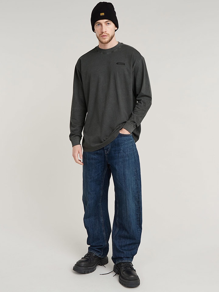 G-Star Sweatshirt in Anthrazit günstig kaufen