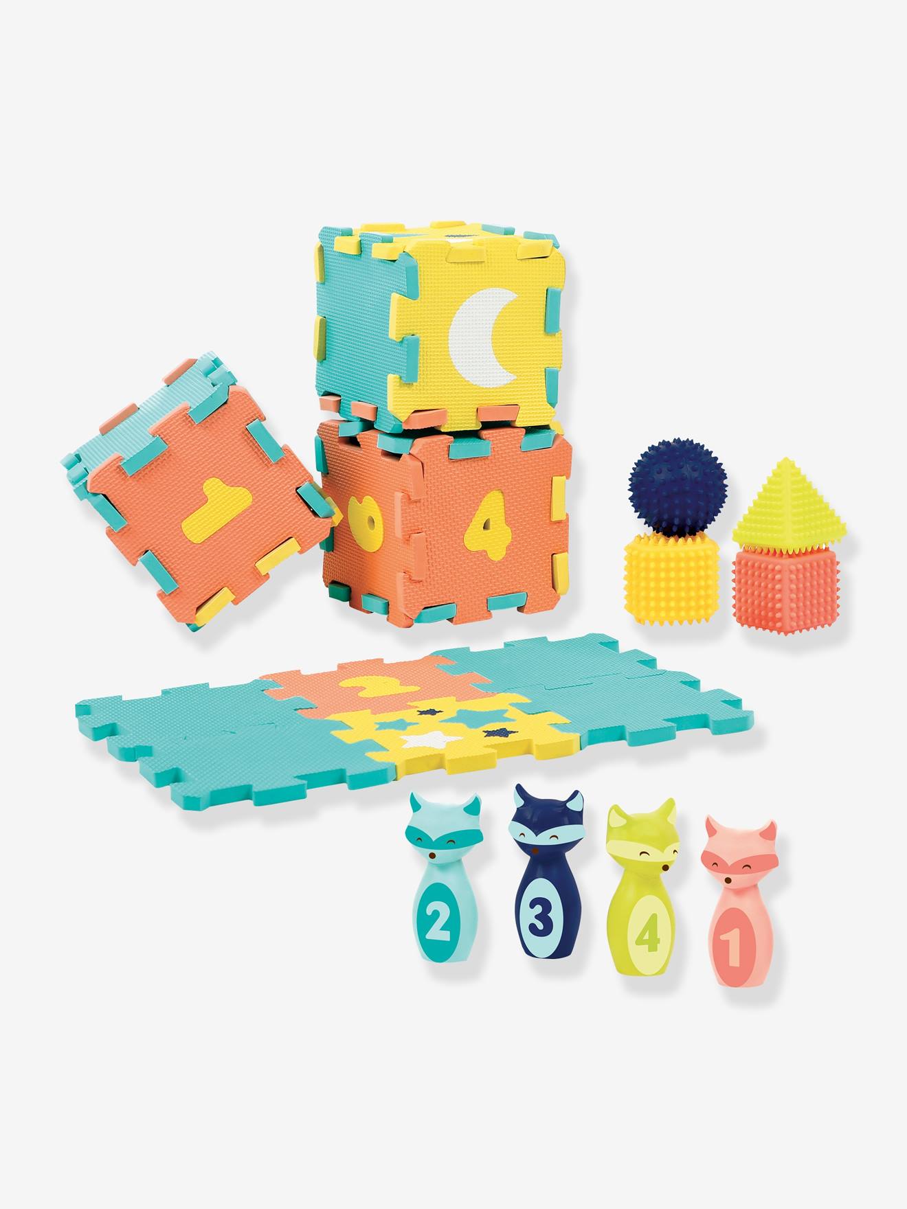 Coffret d'activités tapis quille et formes LUDI multicolore