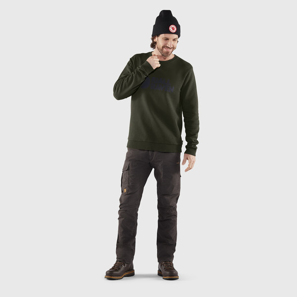 FJÄLLRÄVEN LOGO SWEATER M Herren - Sweatshirt