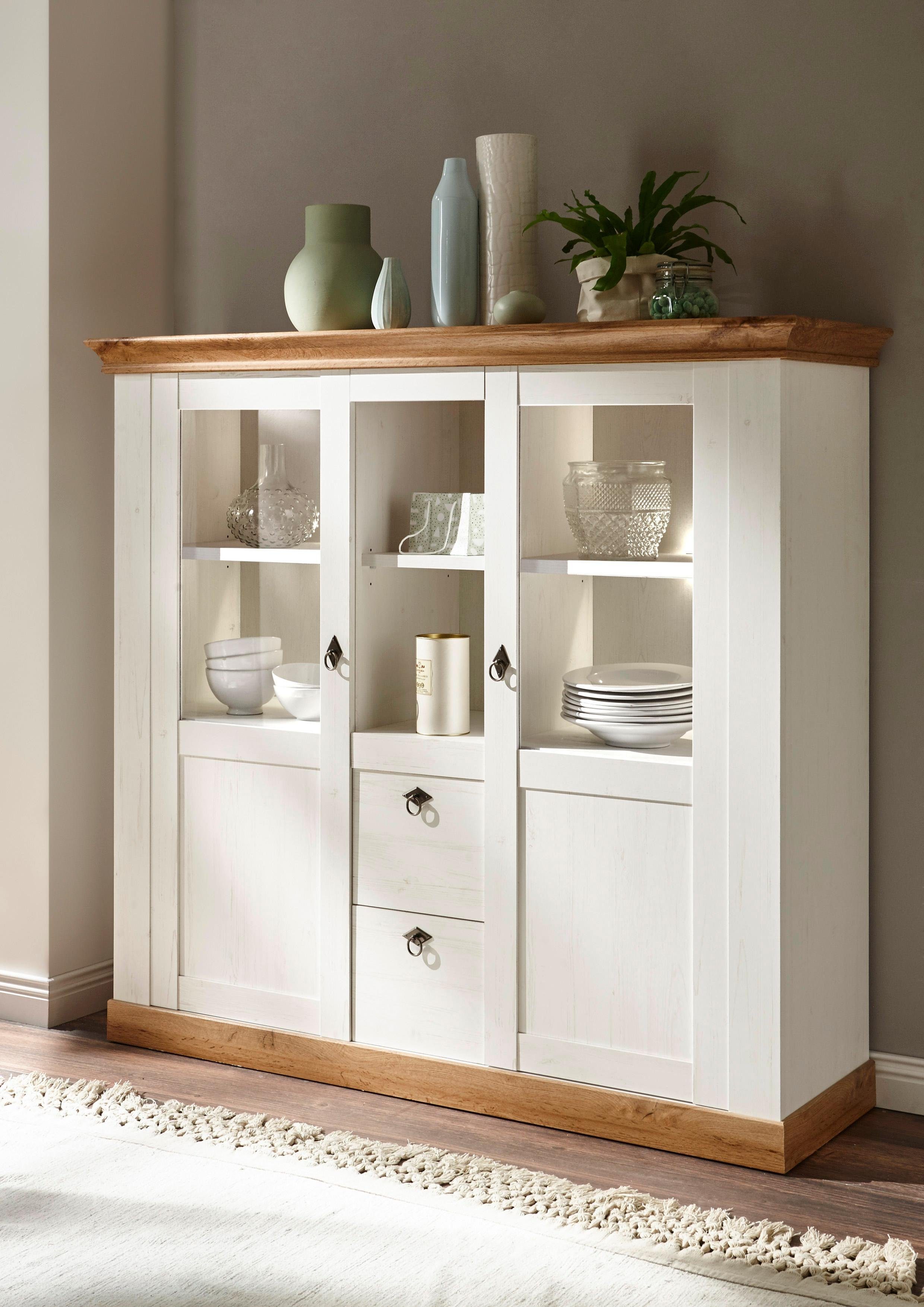 Home affaire Highboard Cremona, Breite 148 cm