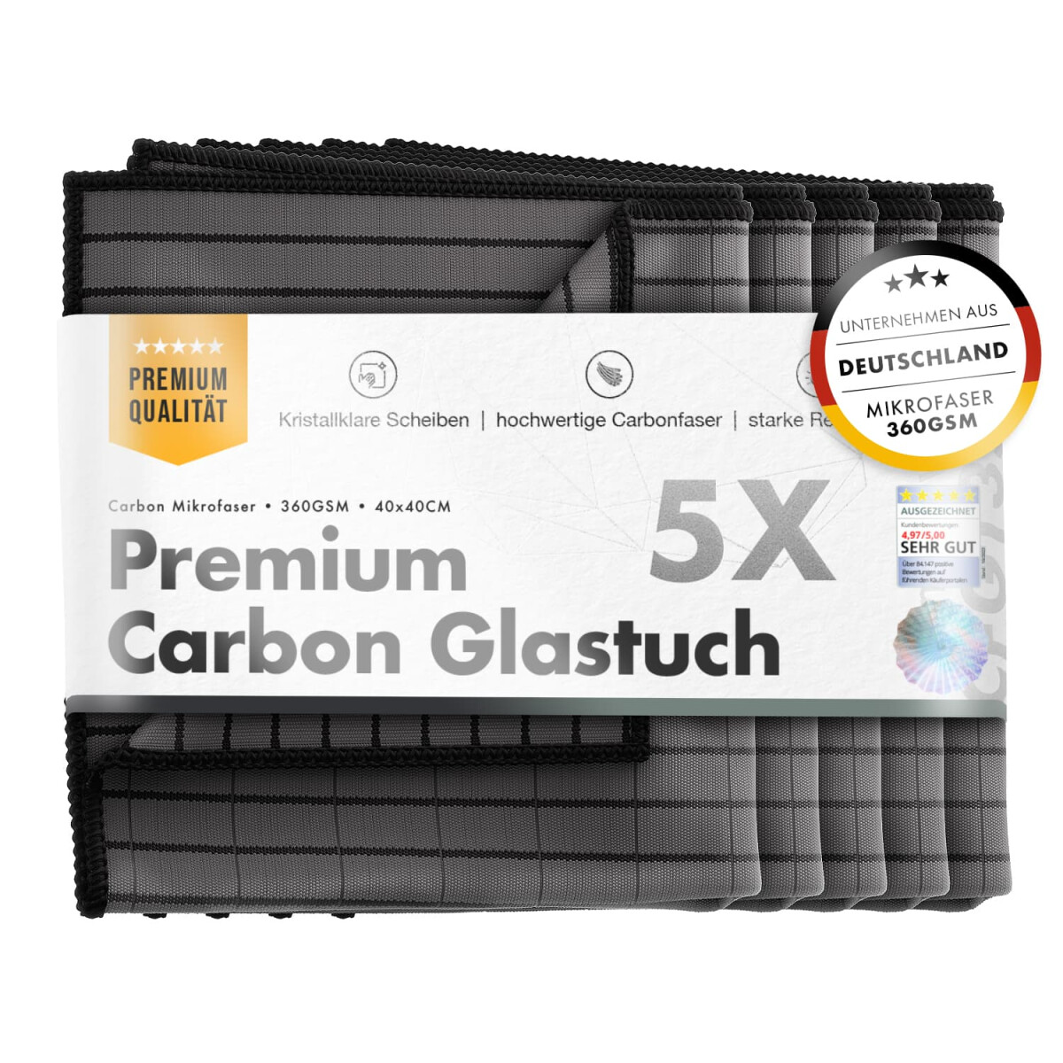 Labocosmetica Glasreiniger Carbon Set