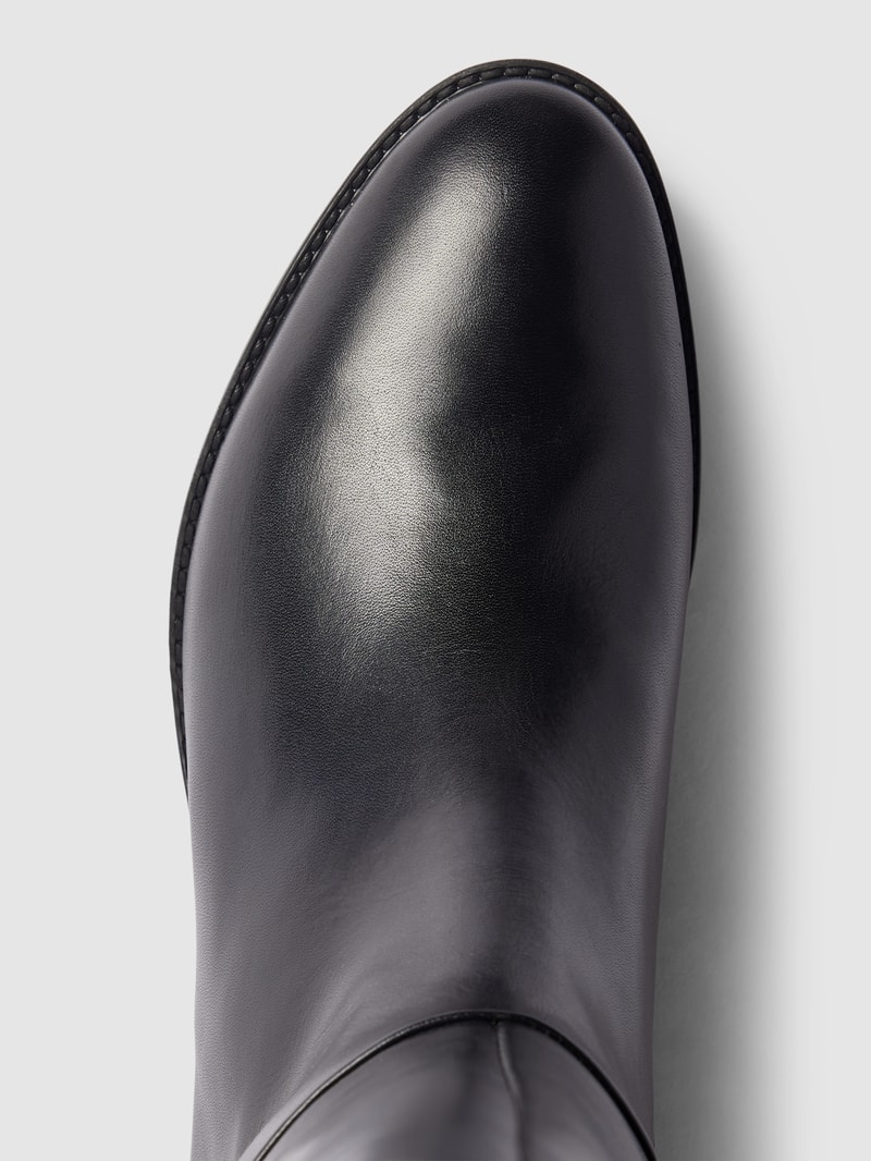 Stiefel mit Blockabsatz Modell 'FELICITY' in schwarz