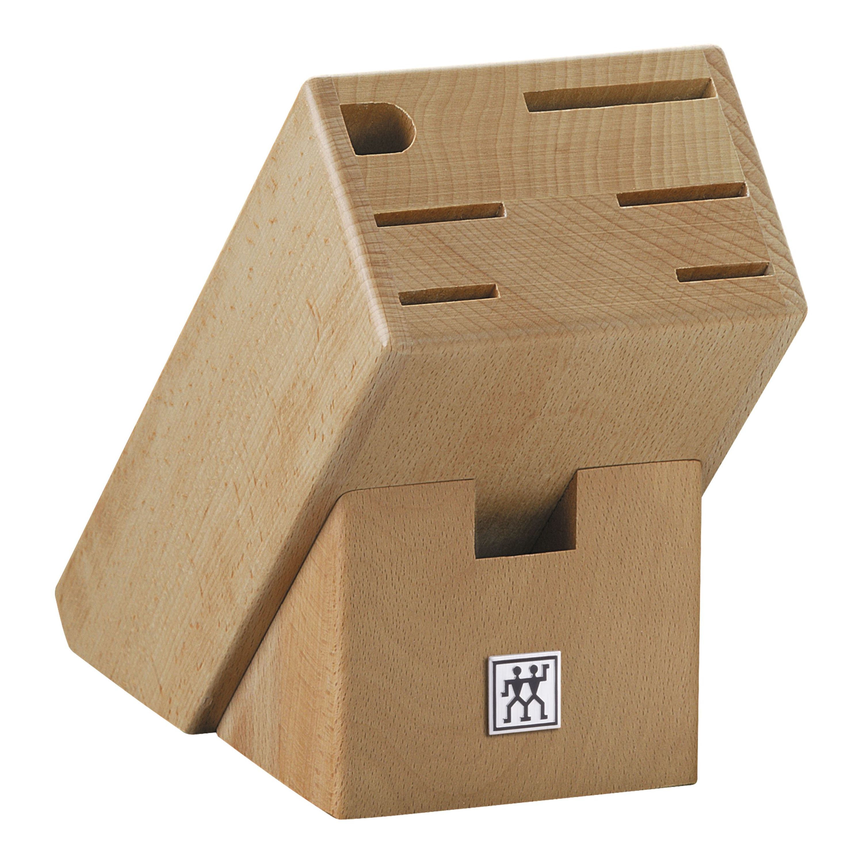 Messerblockset 8-tlg, Natur
