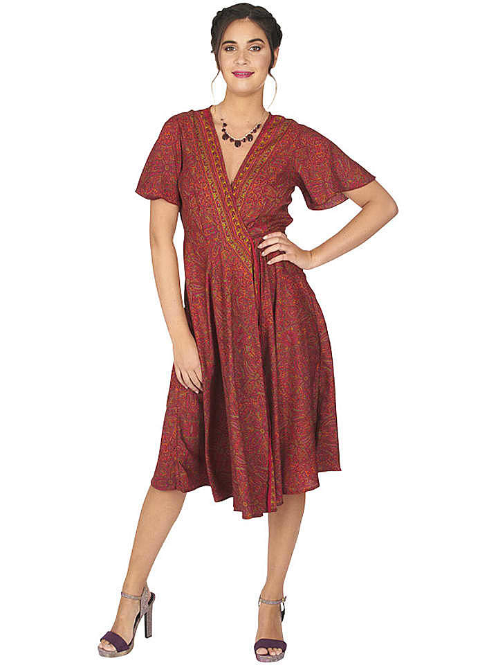 Aller Simplement Kleid in Rot günstig kaufen 34/36