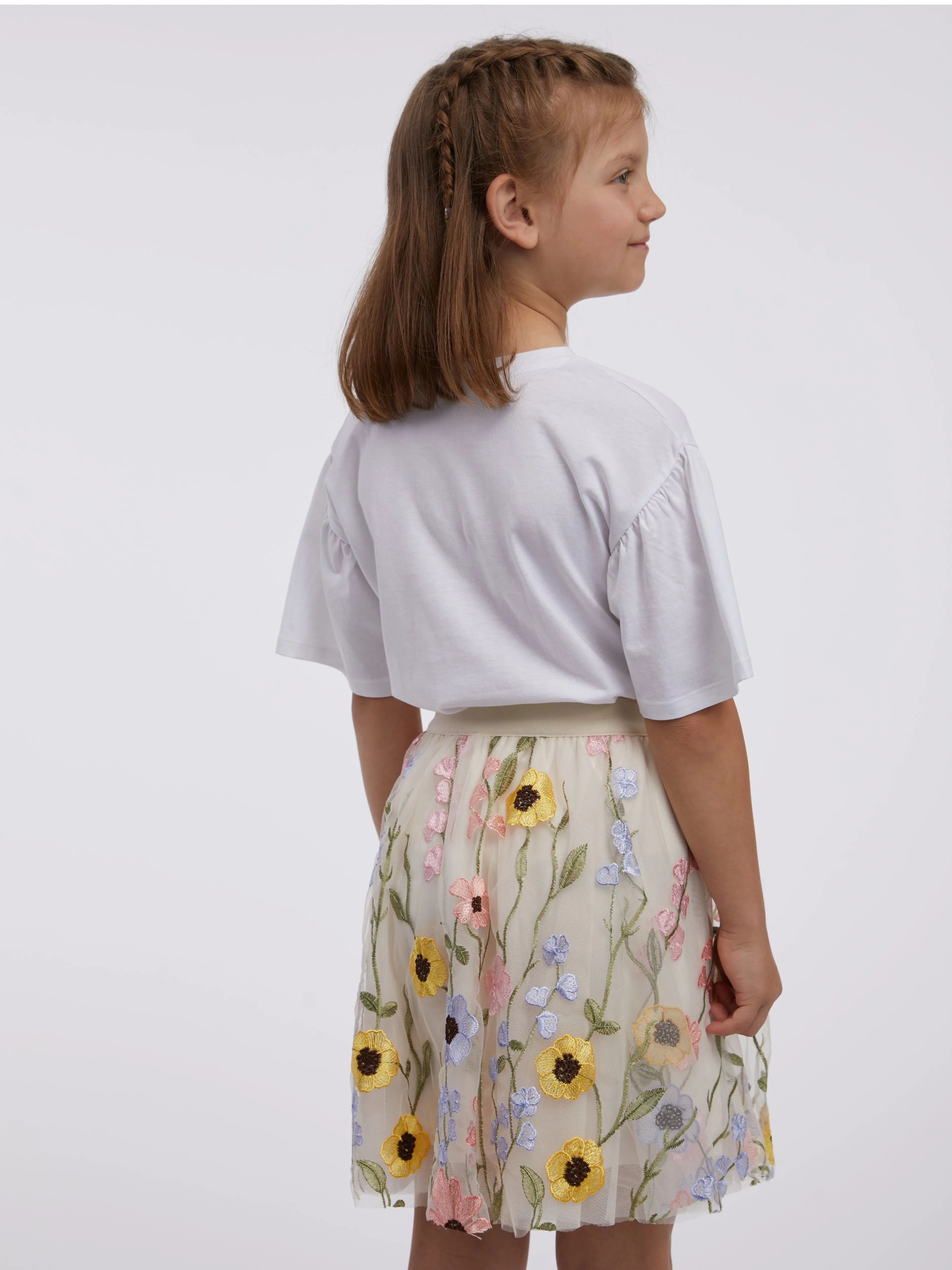 Weißes Mädchen-T-Shirt ORSAY