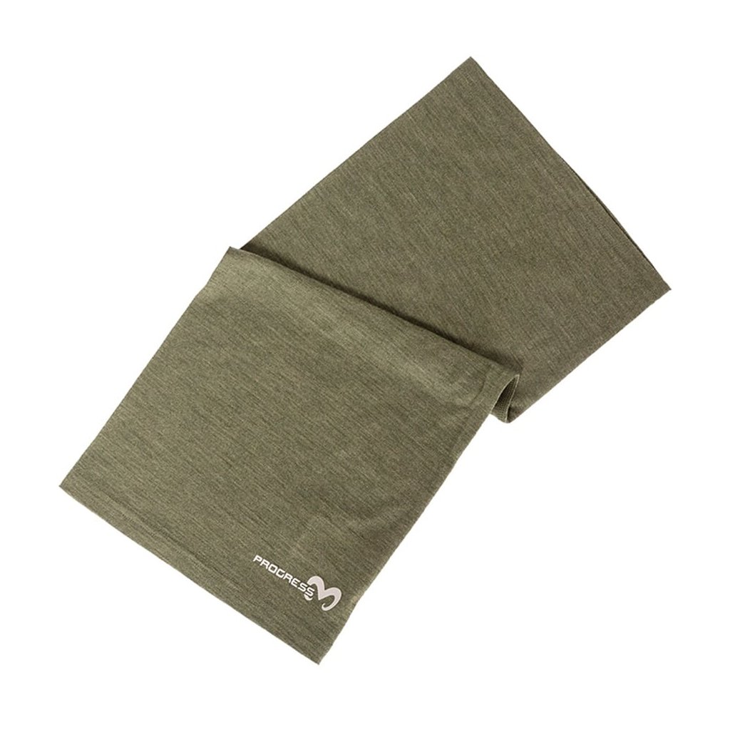 Progress MW TUBE Khaki Melange Merino-Schlauchschal