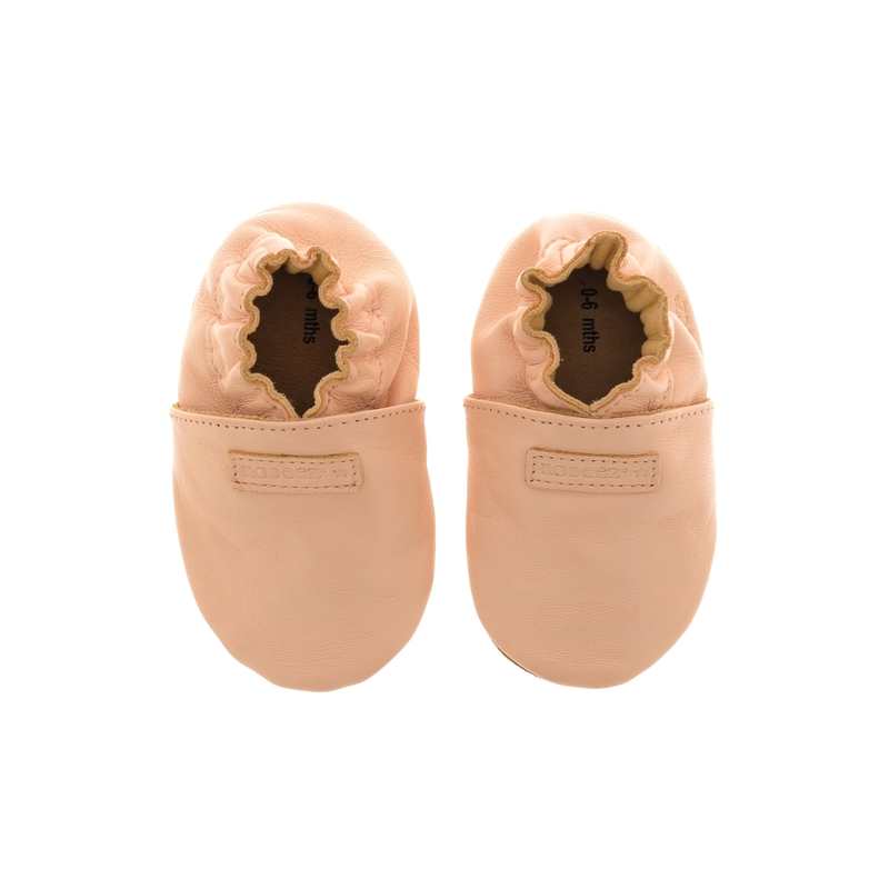 Chaussons cuir tannage vegetal Myfirst