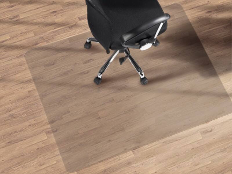 Bürostuhlunterlage Floordirekt Pro Floordirekt Pro Transparent Polycarbonat 1200 x 1300 mm