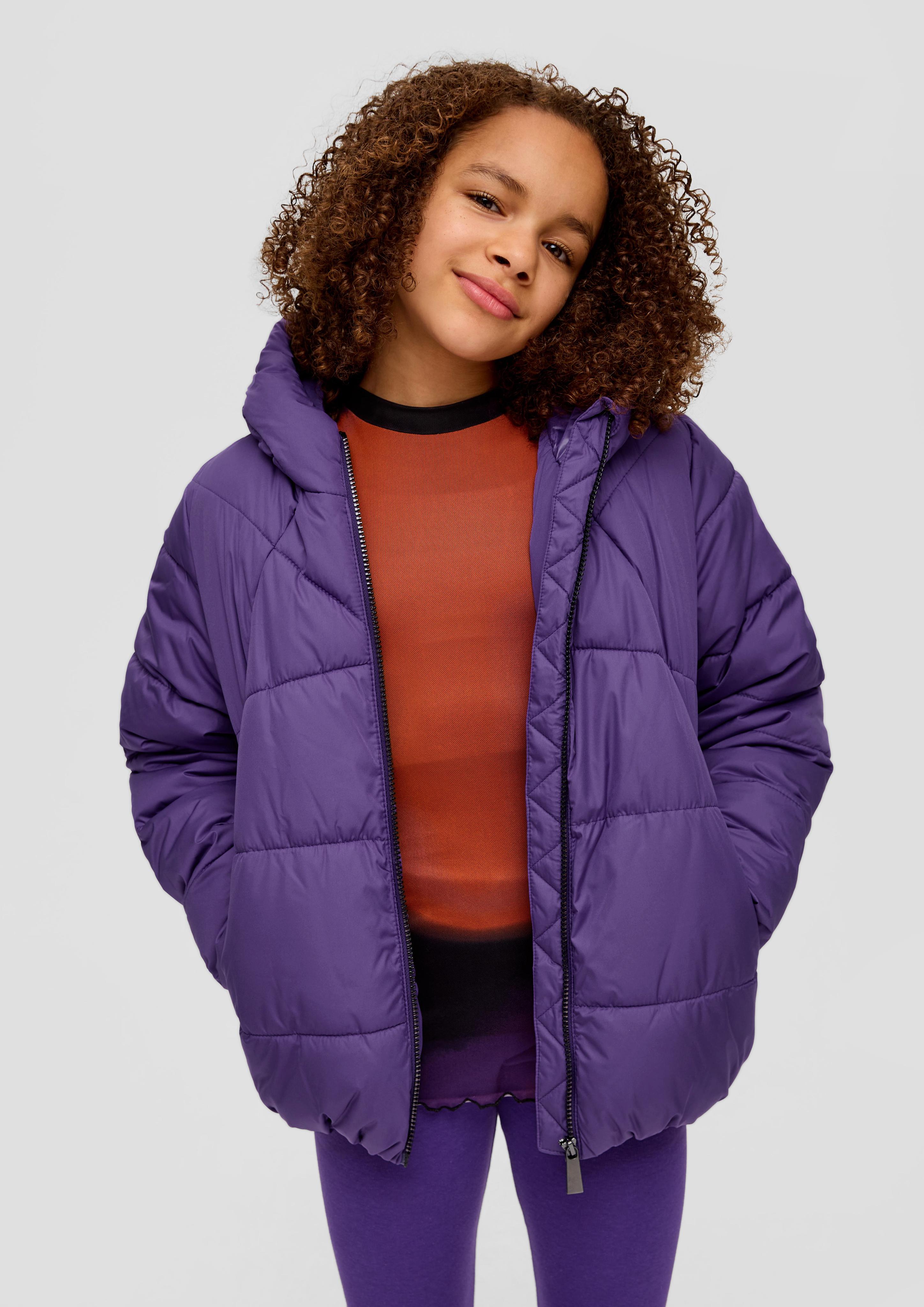 Steppjacke mit Reißverschlusstaschen  2131919-4838