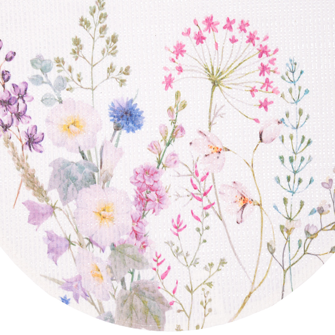 Platzset mit Blumen-Motiv