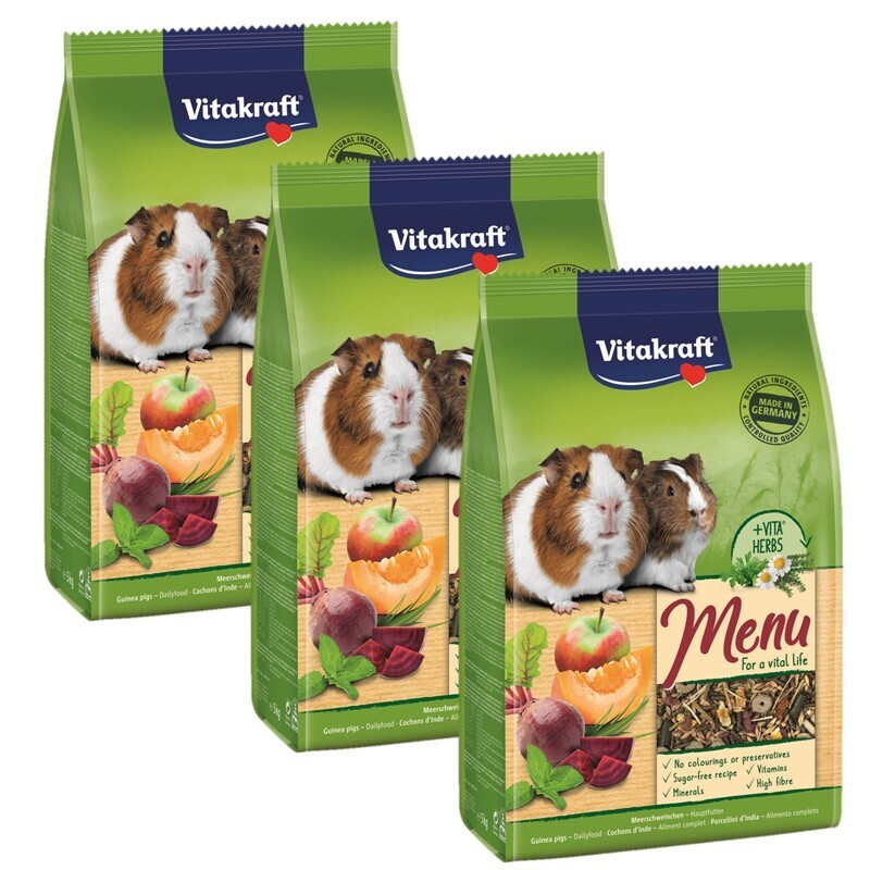 Vitakraft Hauptfutter Vitakraft Premium Menü Vital Meerschweinchen 3x5 kg