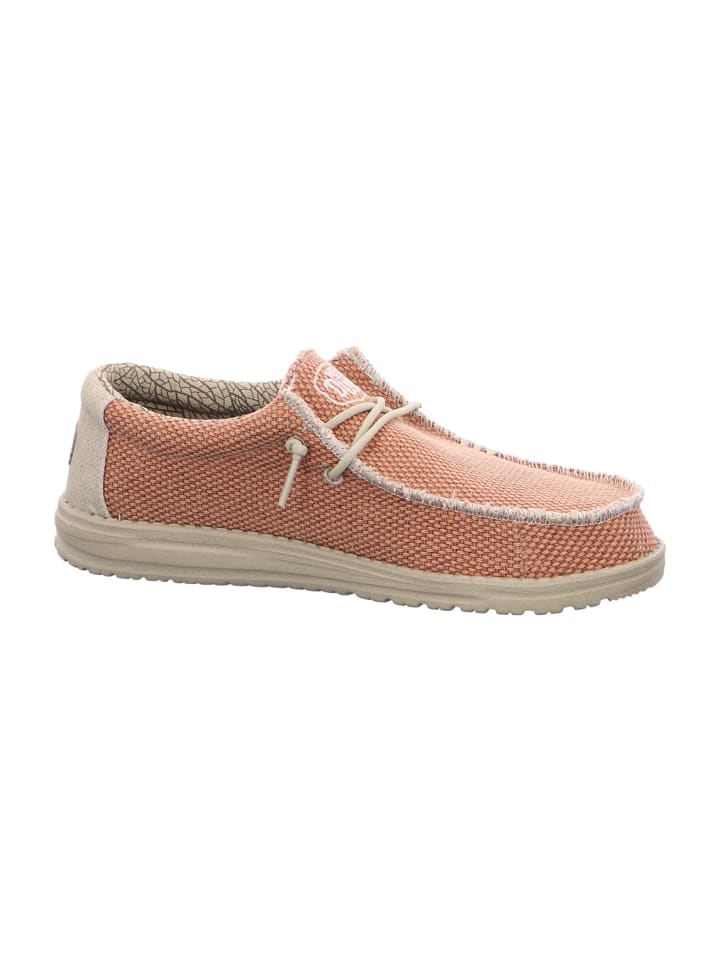 Hey Dude Mokassin Schnürschuhe in Orange günstig kaufen 41